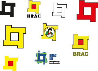 Older versions of the BRAC logo