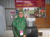 Babita Akhtar, BRAC customer service assistant, Kawalipara branch, Bangladesh